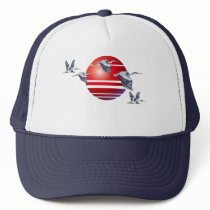 Herons and SunHat
