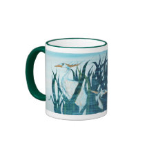 Herons in Reeds II Mug