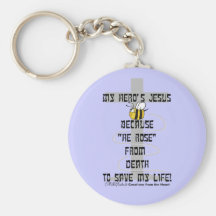 Hero's Jesus Keychain