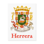Herrera Shield of Puerto Rico Post Cards