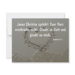 Herz im Sand invitations