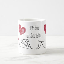 Herz Tasse Vatertag