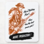 He's A Fighting Fool mousepads