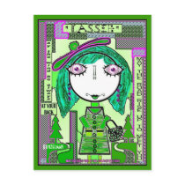 HESTER BESSIE METTS COLLECTIBLE ART POSTCARD