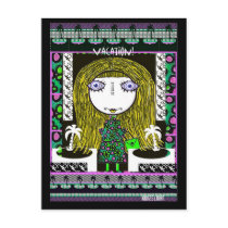 HESTER BESSIE METTS COLLECTIBLE ART POST CARD