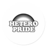 Hetero Pride stickers