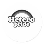 Hetero Pride stickers