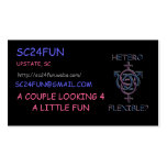 HETEROFLEXIBLE SWINGERS CARD business cards