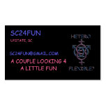 HETEROFLEXIBLE SWINGERS CARD business cards
