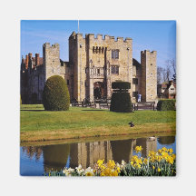 Hever Castle, Kent flowers Refrigerator Magnets