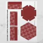 Hex Box Burgundy Full Colour Flyer