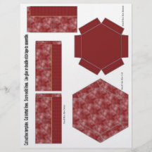 Hex Box Burgundy Full Colour Flyer