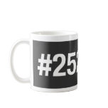 HEX Colour #252525 (Almost Black) Coffee Mug