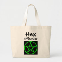 hex offender canvas bag