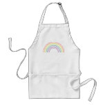 Hex Rainbow aprons