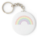 Hex Rainbow keychains
