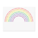 Hex Rainbow postcards