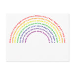 Hex Rainbow postcards