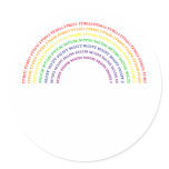 Hex Rainbow stickers
