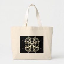 hex sign canvas bag