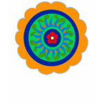 Hex Sign Flower t-shirts