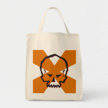 Hex Skull Tote Bag