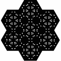 Hexagon Magnet Photo Sculpture