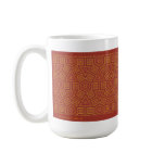 Hexagon Terracotta Tile Look Mug