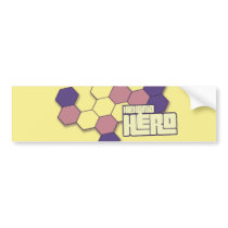 Hexgrid Hero Bumper Stickers