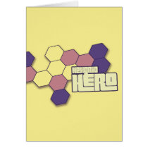 Hexgrid Hero Greeting Cards