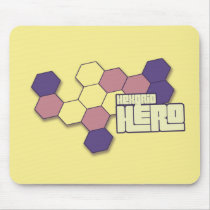 Hexgrid Hero Mouse Pads
