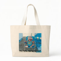 Hey Baby, Going my way? Canvas Bag