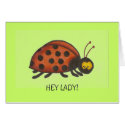 Hey Lady, Lady Bug Cards