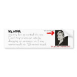 "Hey McCain" Support for Hillary bumper stickers