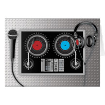 Hey Mr. DJ Card