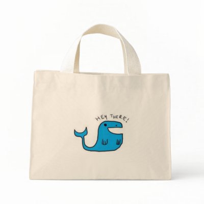 Hey There Tote Bags by mandi_bergeron