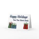 HH from Your Secret Santa Packages Holiday Card