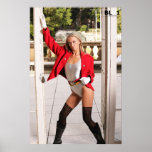 Hi-Fashion swimsuit image - BLK1.com - Silver One- posters