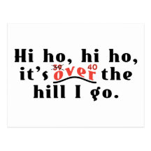 Hi Ho 40 Postcard
