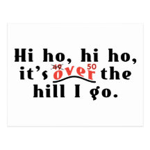 Hi Ho 50 Postcard