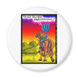 Hi Ho Silver? Fun Lone Ranger Parody Cartoon Gifts magnets