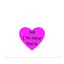 Hi! I'm new here (pink)