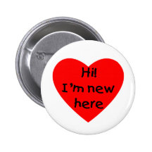 Hi! I'm new here (red) Pins