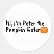 Hi Peter The Pumpkin Eater Stickers