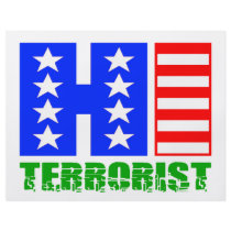 Hi Terrorist Flyer Design