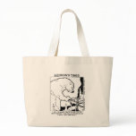 Hibernating Bear Phone Calls Funny Gifts & Tees Tote Bag