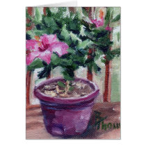 Hibiscus Blank Card