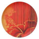 Hibiscus Blood rain Plate