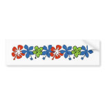 Hibiscus- bumper stickers