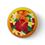 Hibiscus Button